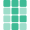 ICON: green calculator icon