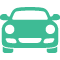 IMAGE: Car icon, forward facing